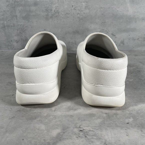 Klogs Footwear Womens Boca Clogs Slip Resistant White Slip-On Shoes Size‎ 9 Wide - Picture 2 of 7